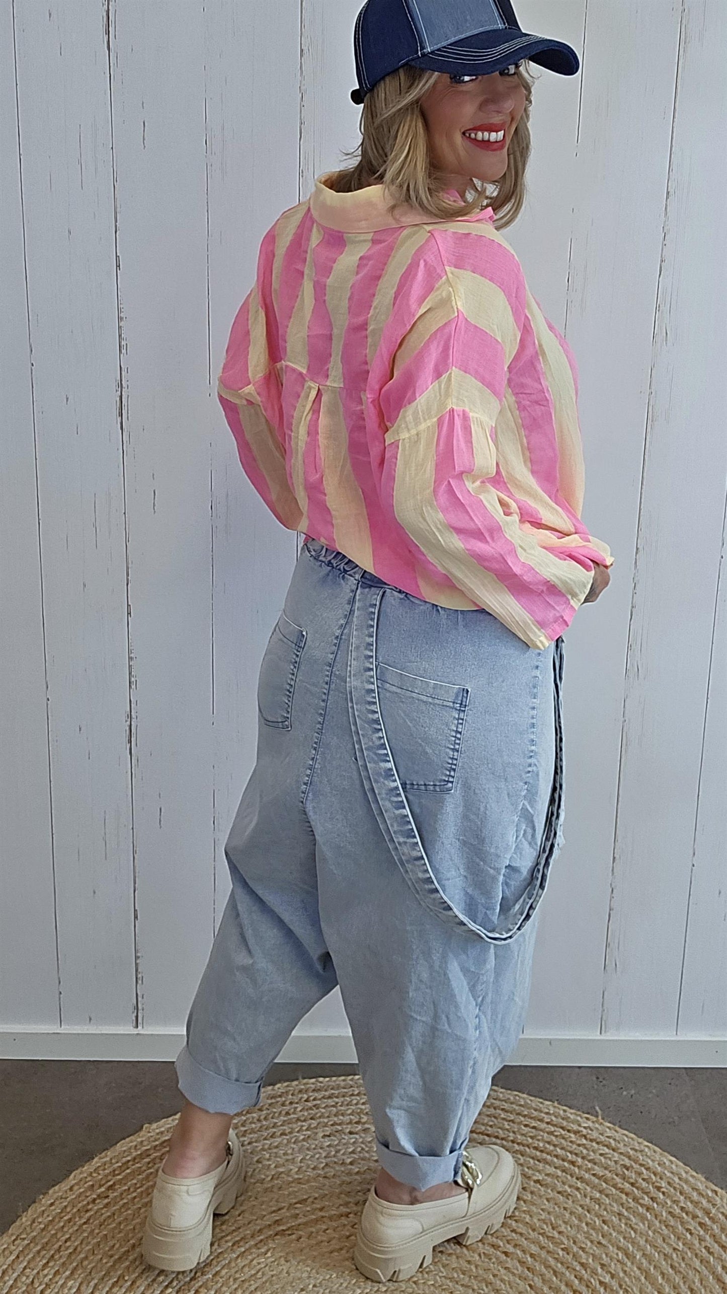 Sally harem bukse denim