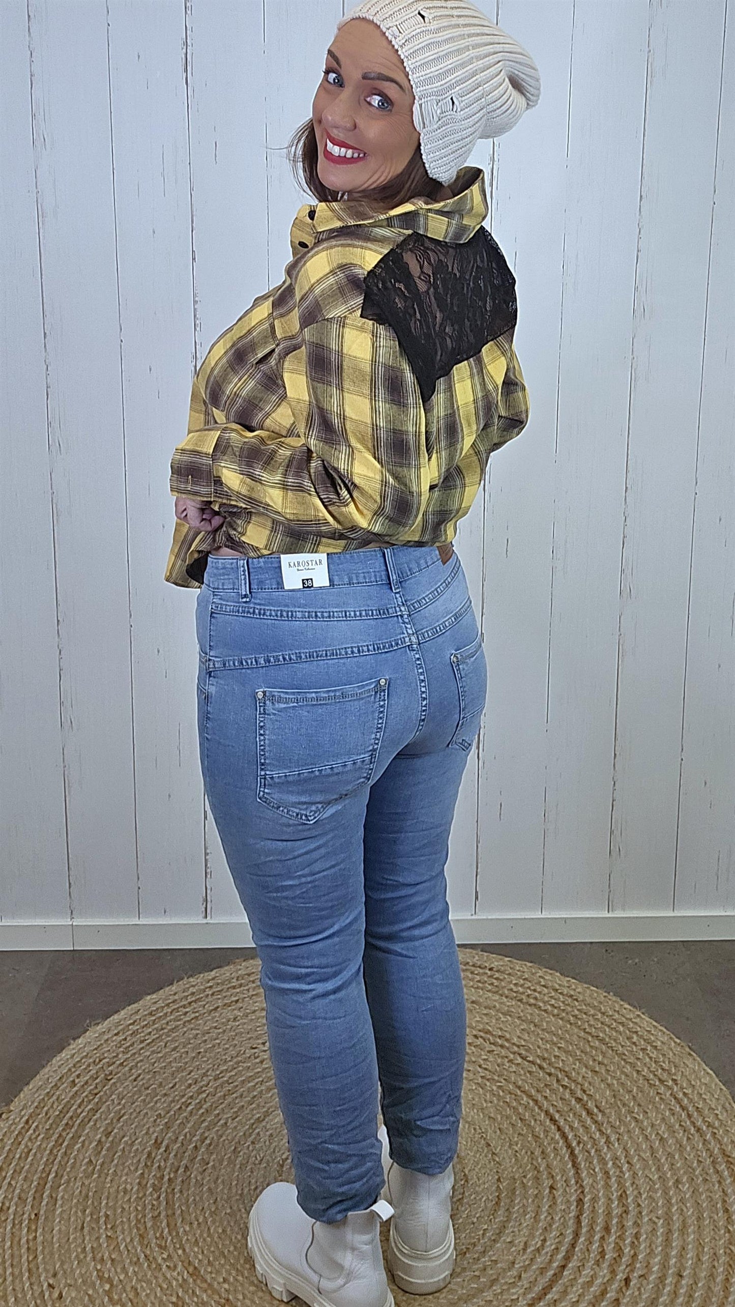 Karostar Jeans Lyseblå