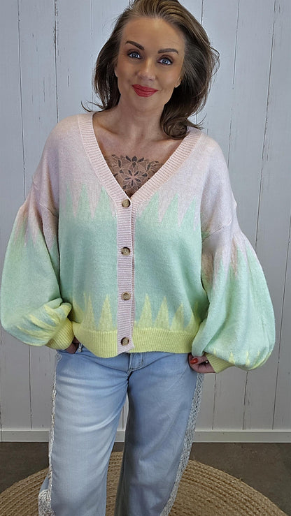 Hedvig cardigan rosa