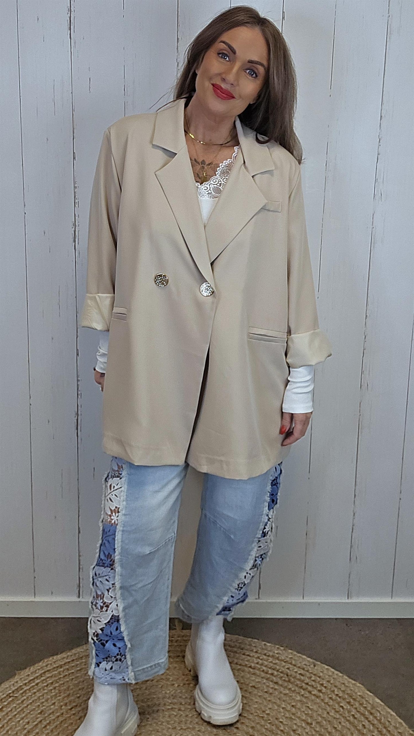 Tina blazer beige
