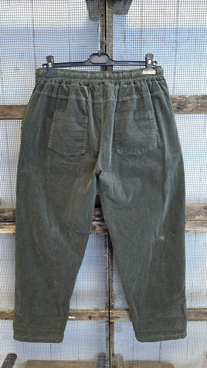 Vega minikordbukse kaki