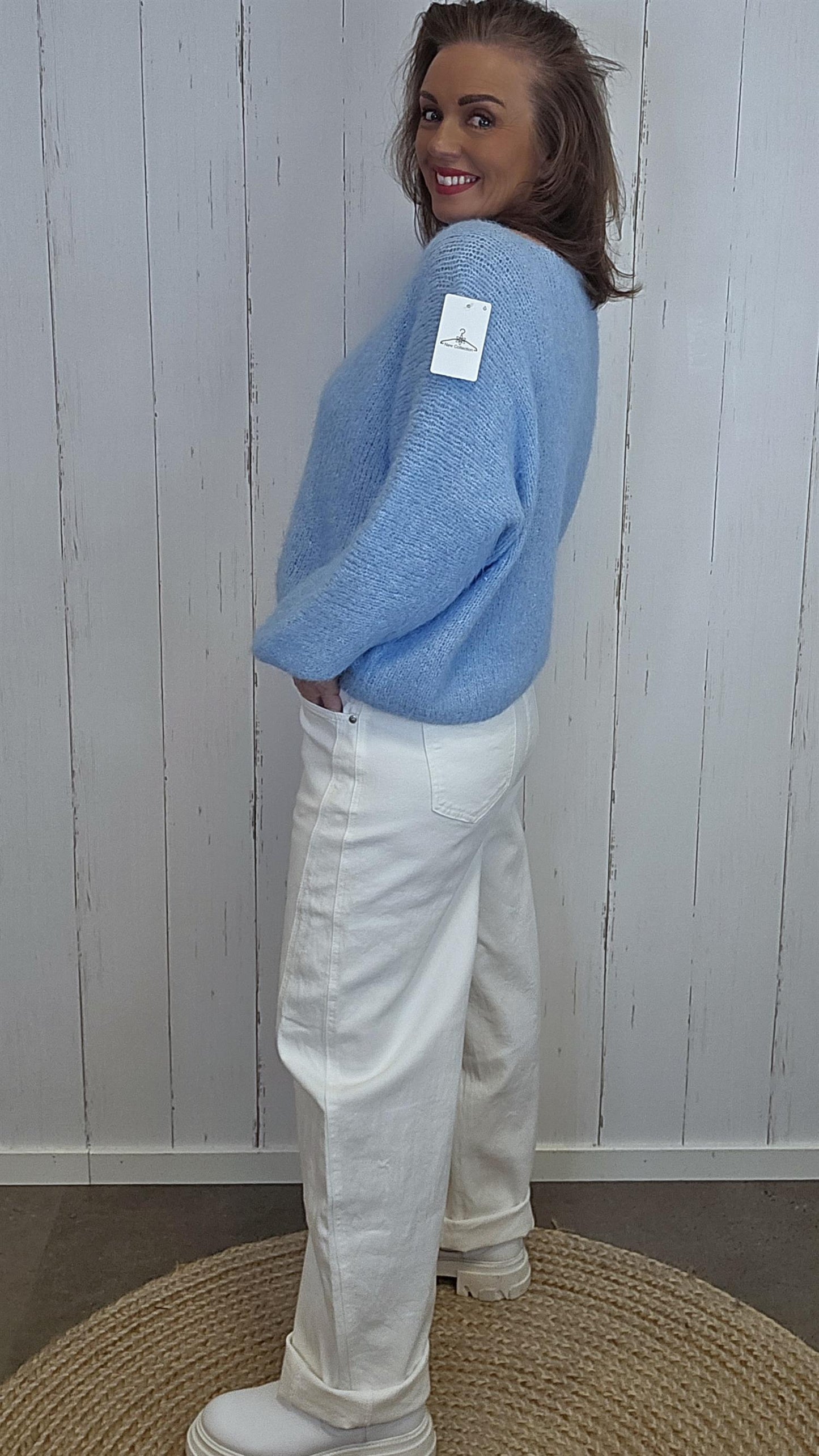 Karostar Barrel jeans offwhite