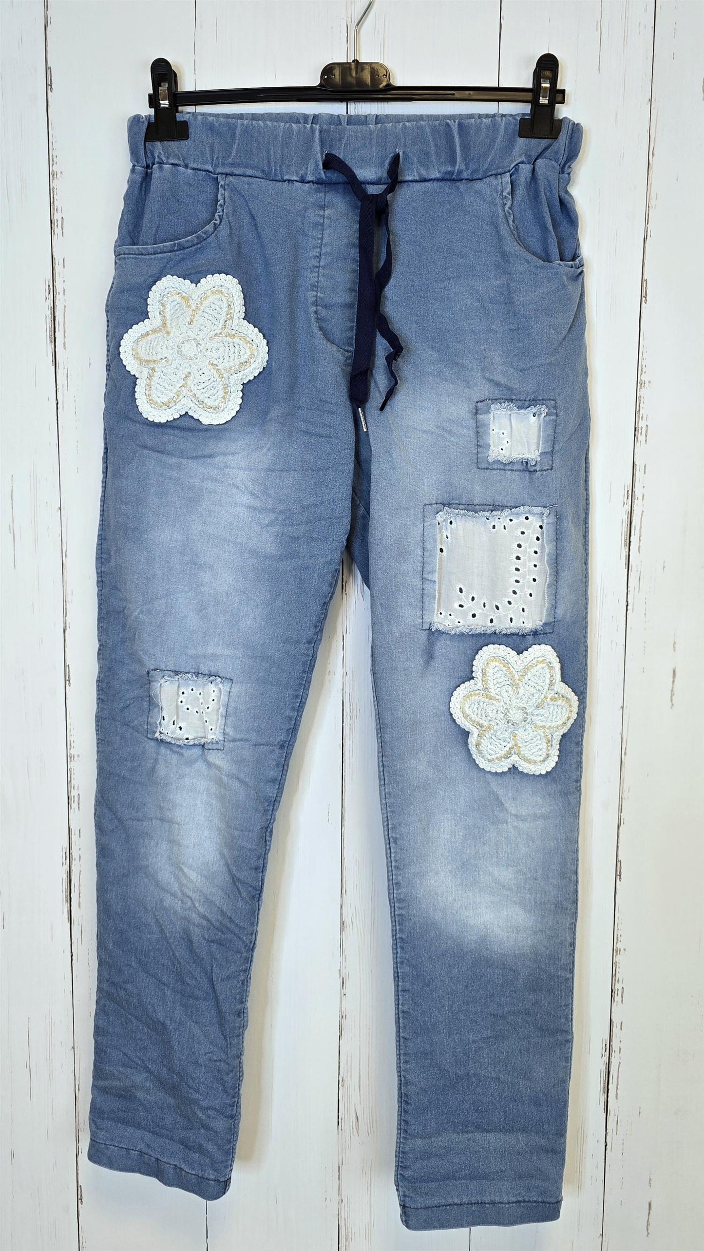 Alice denimjogger Lys blå