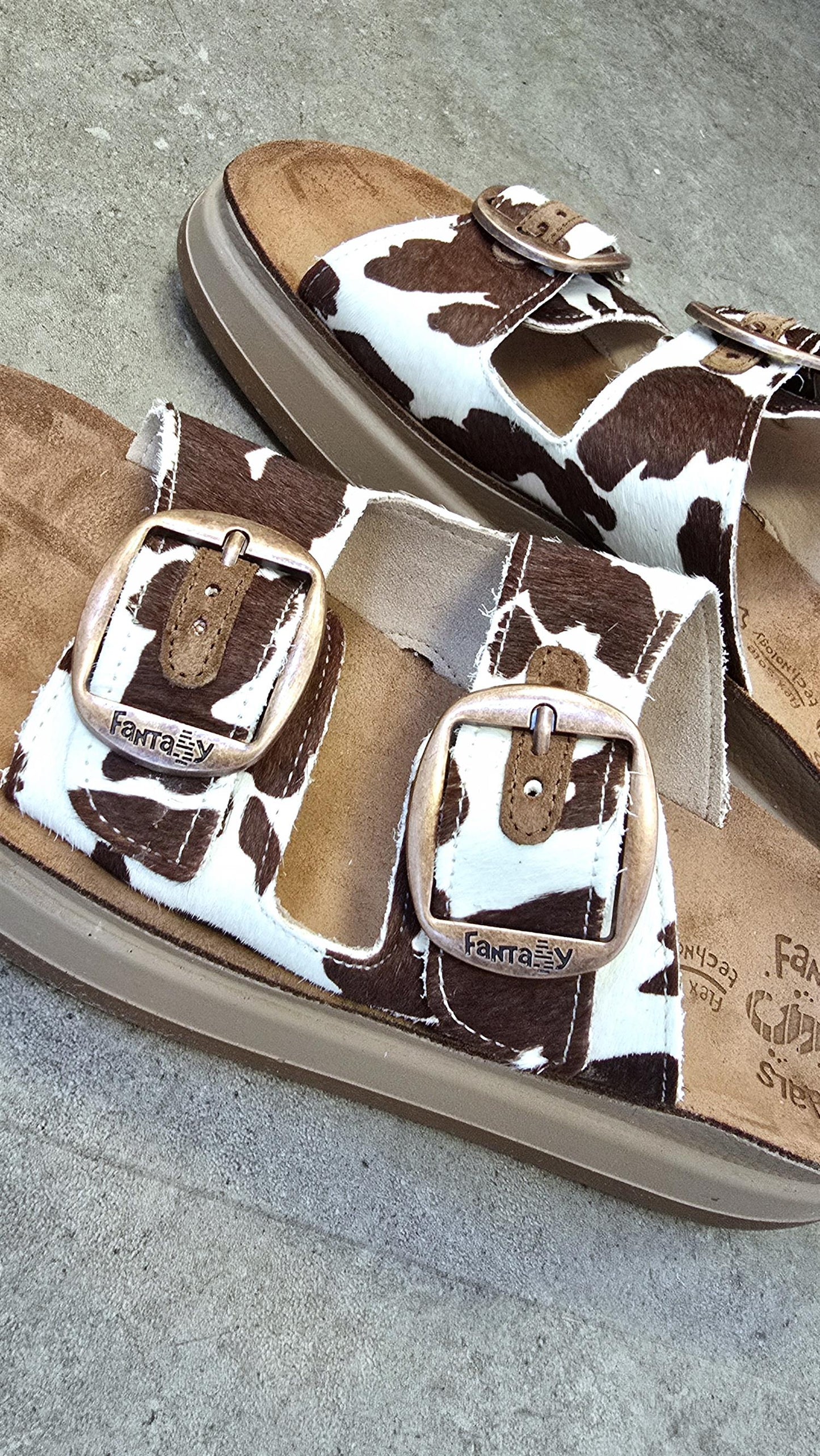 Cacao cow sandaler