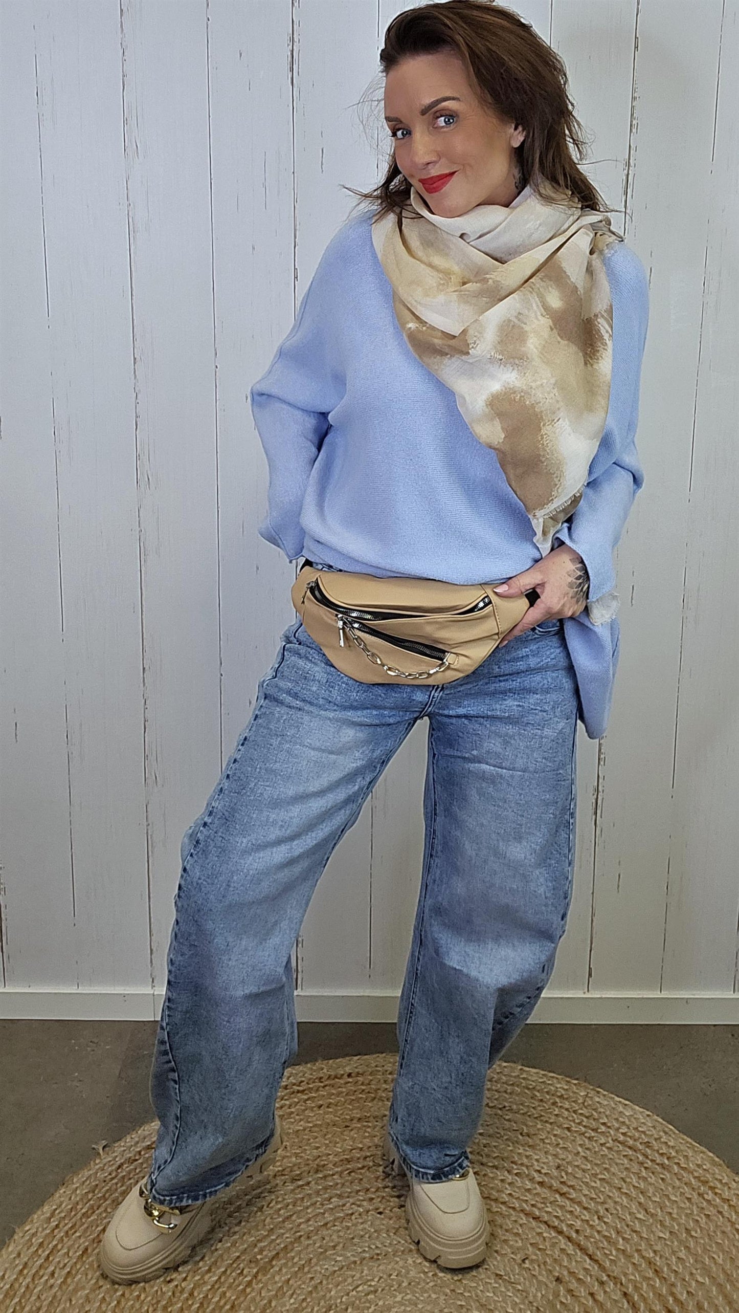 Julia belte veske camel