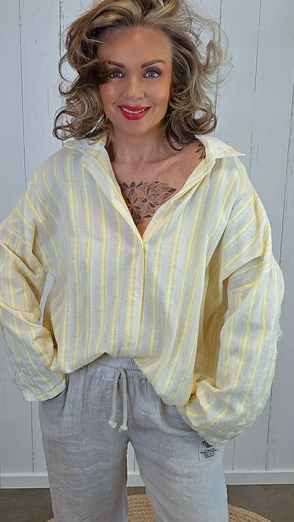 Petra skjorte gul