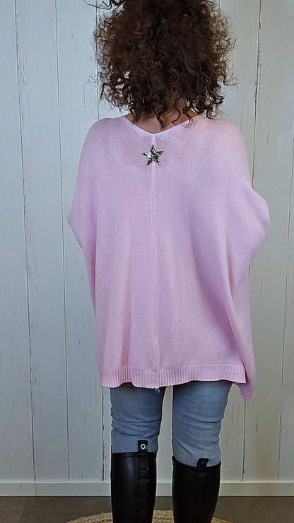 Enya cardigan lys rosa