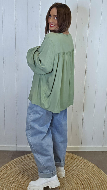 Catarine bluse grønn