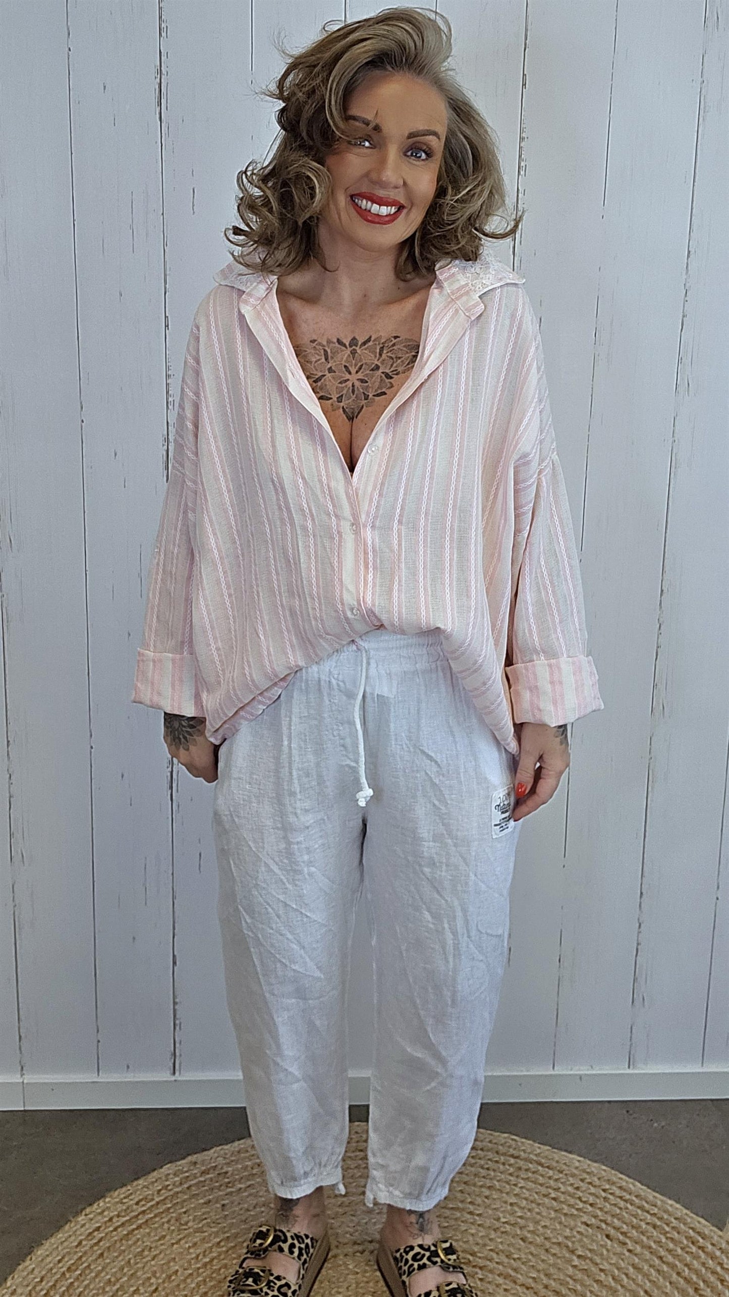 Petra skjorte rosa