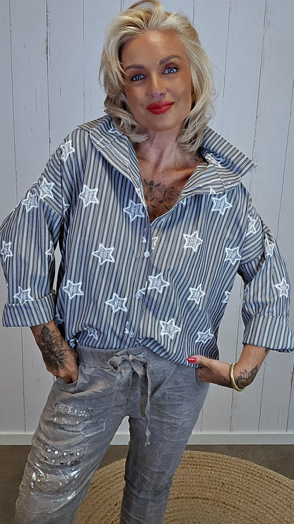 Sienna skjorte grå