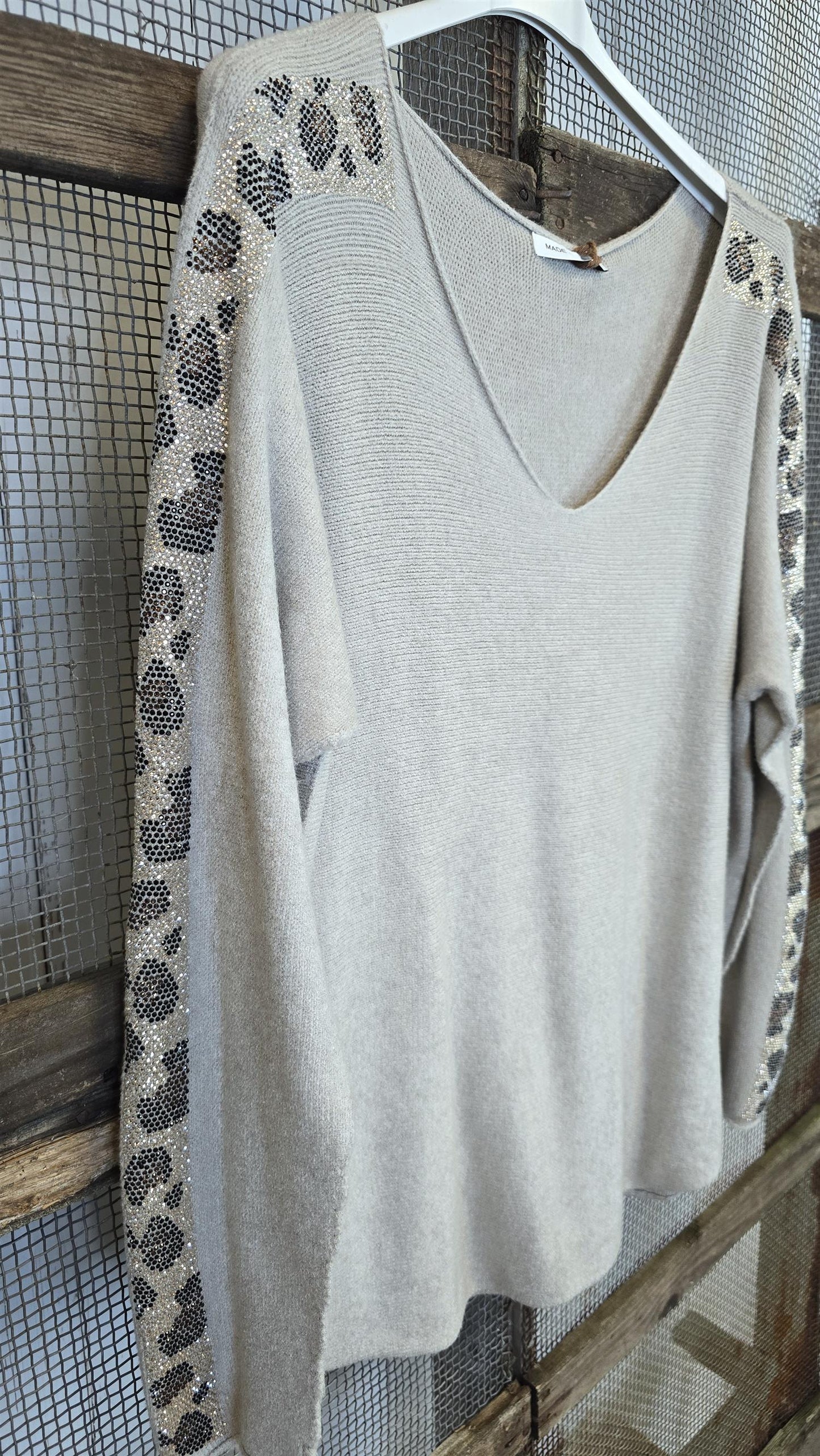 Evelina Genser lys taupe