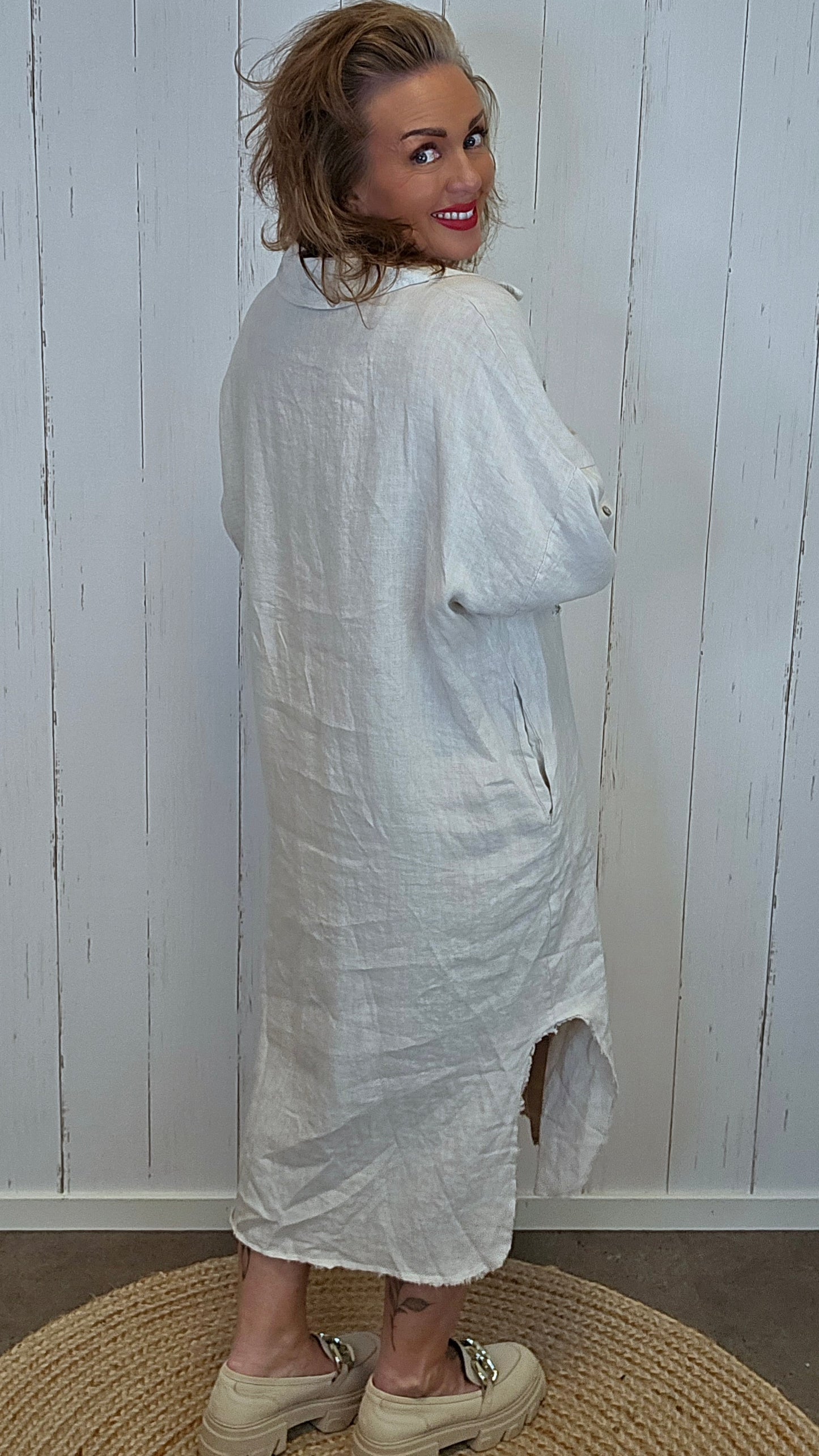 Oda linkjole beige