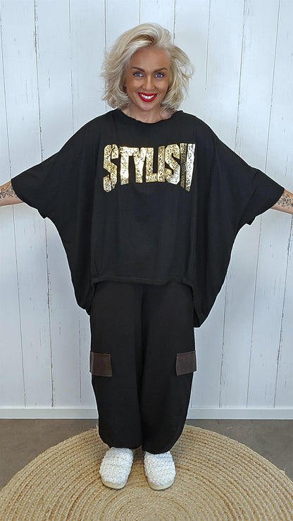Stylish Topp svart