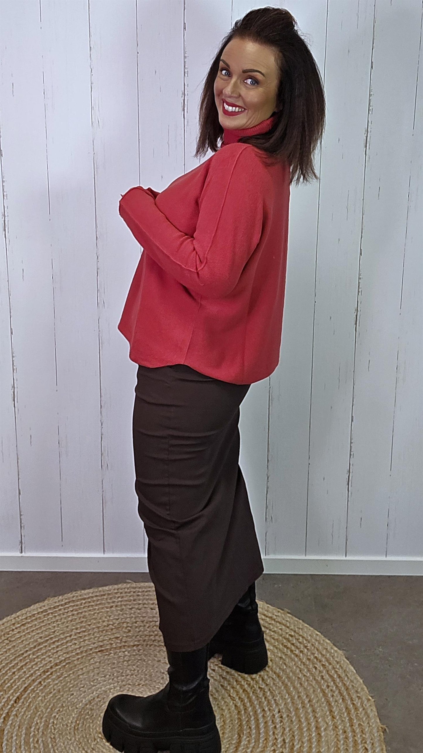 Vera genser rød