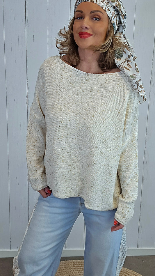 Felicia genser beige