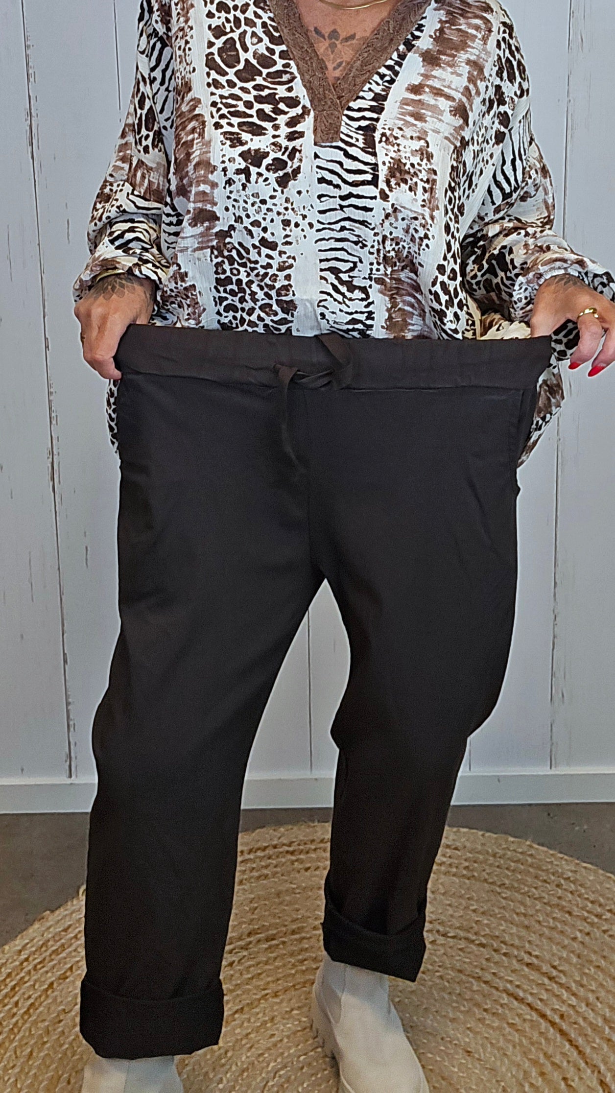 Lexie pant brun