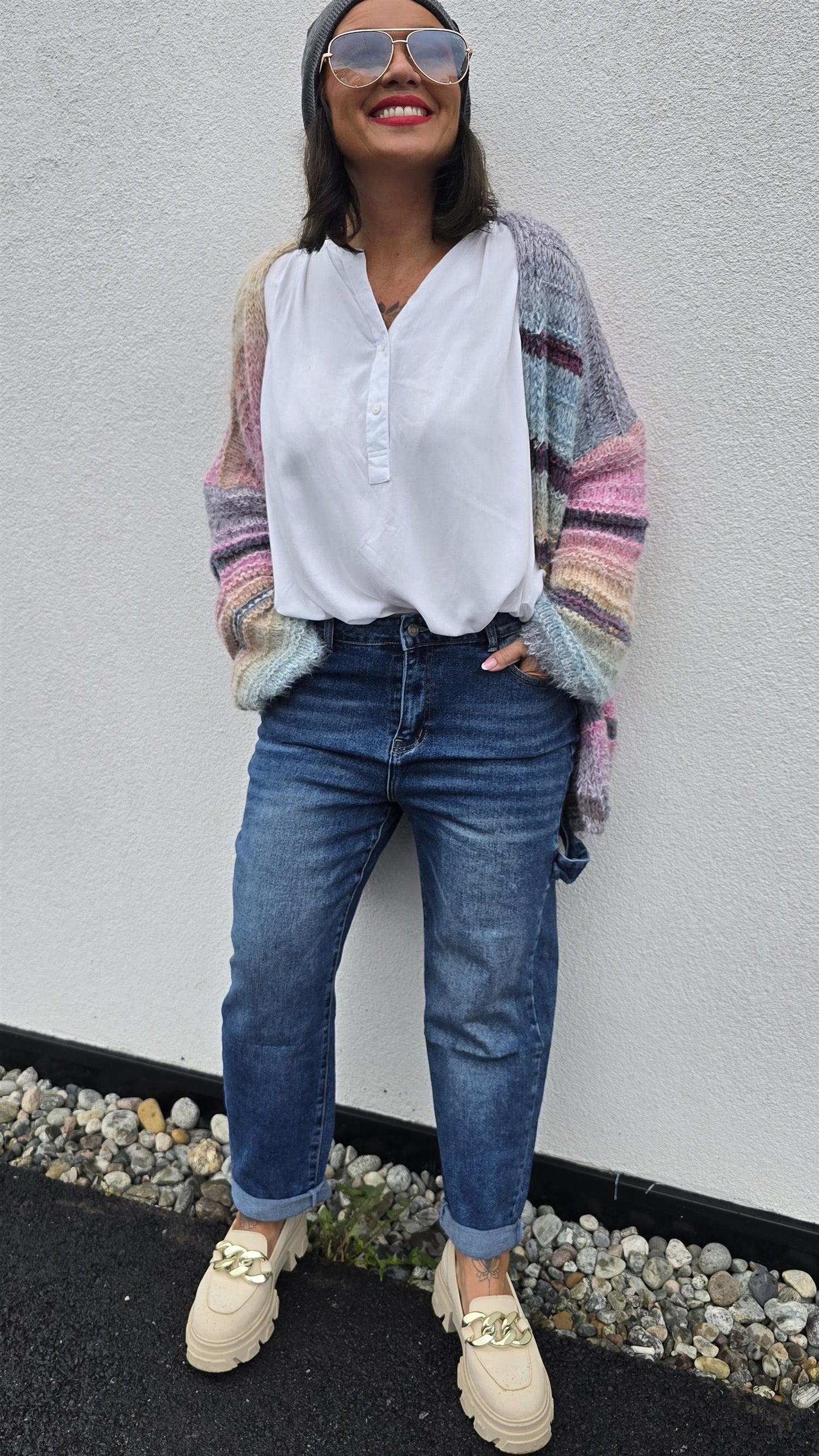 Rebekka jeans mørk blå