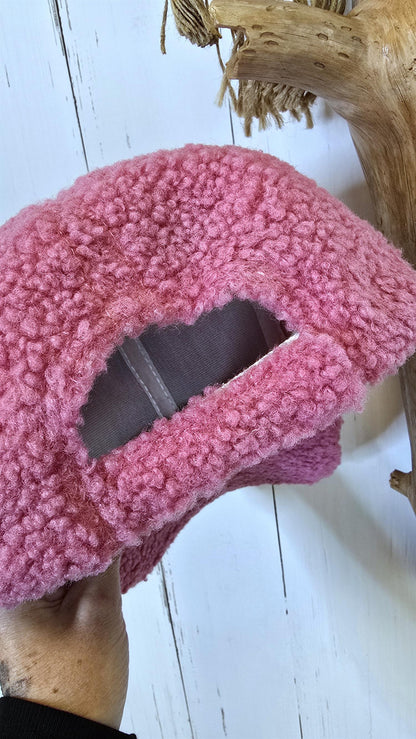 Ronja teddy caps rosa