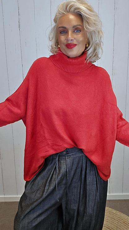 Kajsa Genser rød