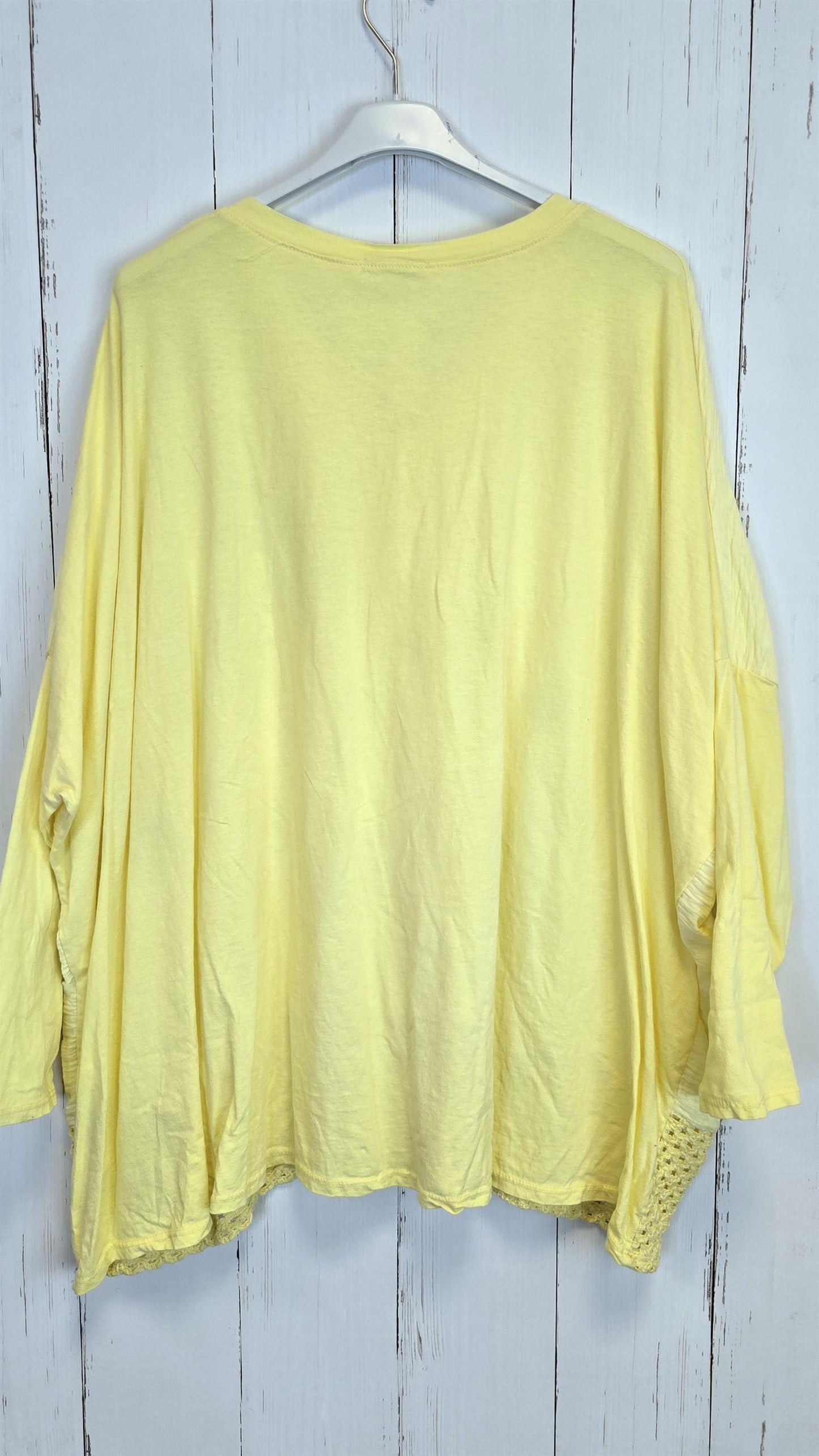 Giselle baggy topp gul