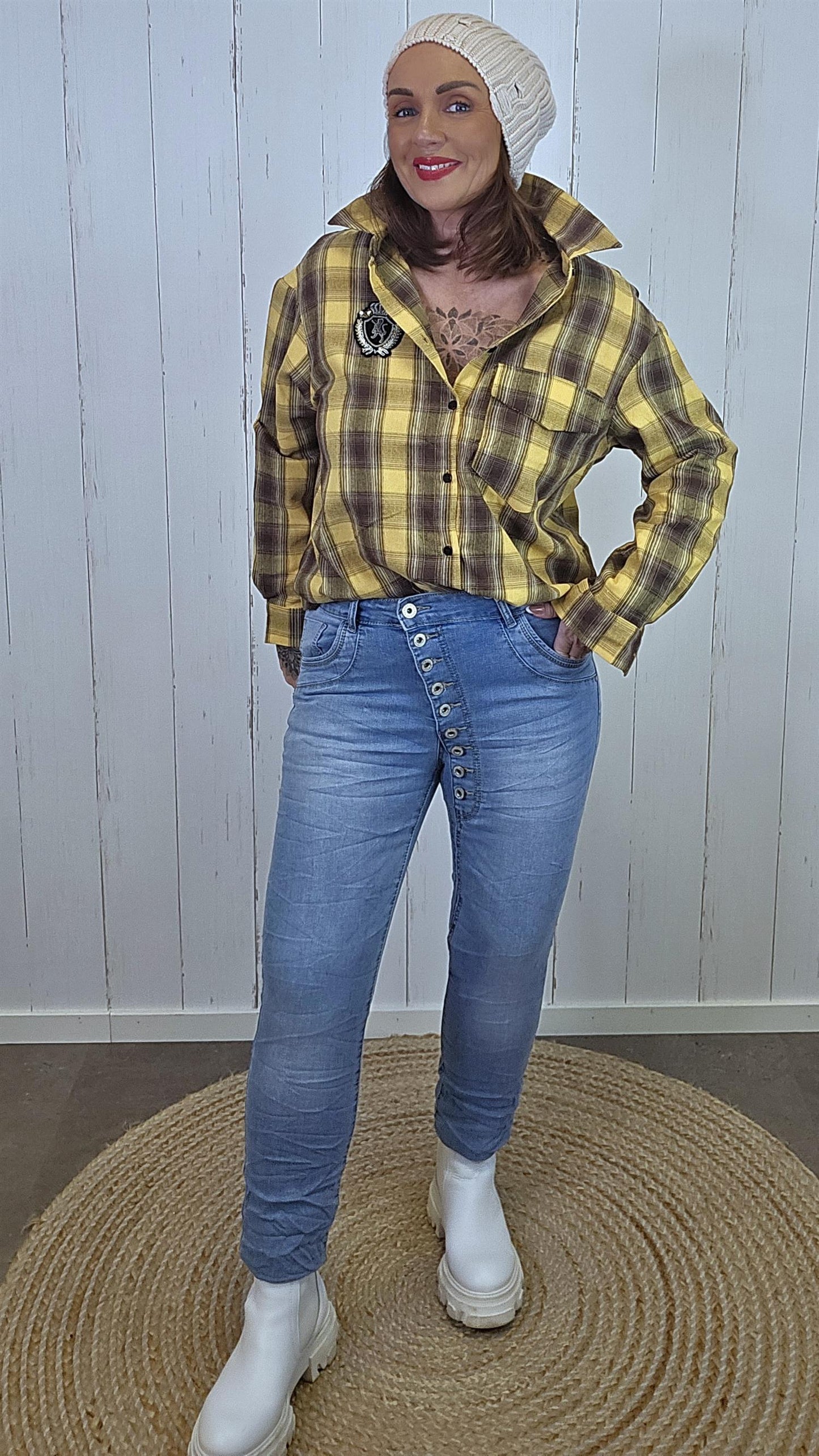 Karostar Jeans Lyseblå