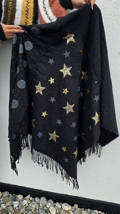 Sabrina skjerf svart