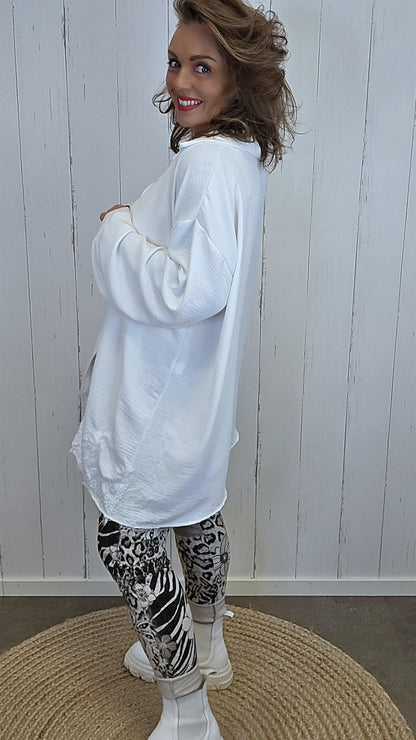 Emily skjorte offwhite