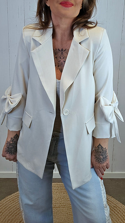 Selma blazer beige