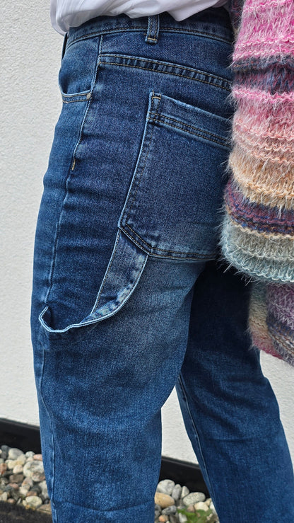 Rebekka jeans mørk blå