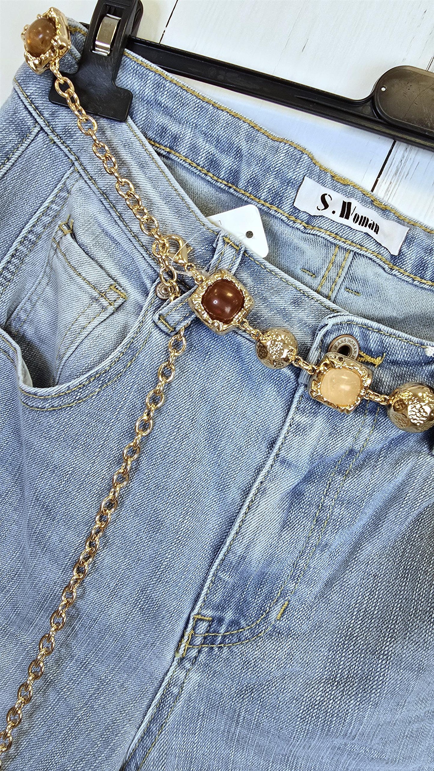 Stella kjedebelte med studs