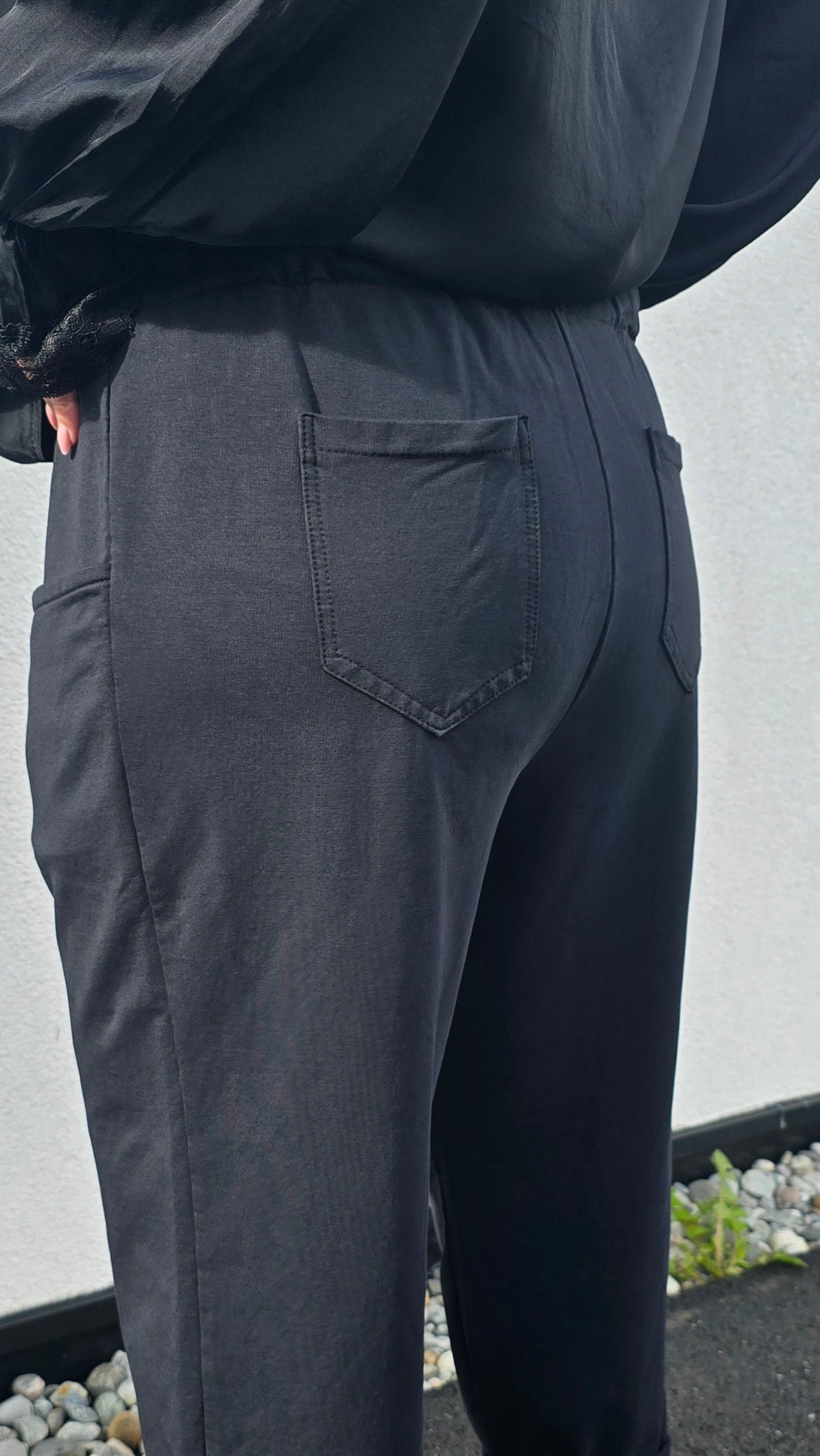 Sofie jogger bukse svart