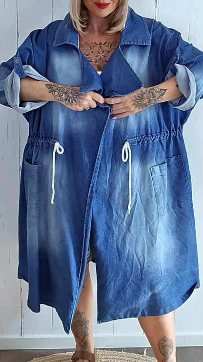 Daisy denim Jakke med krage