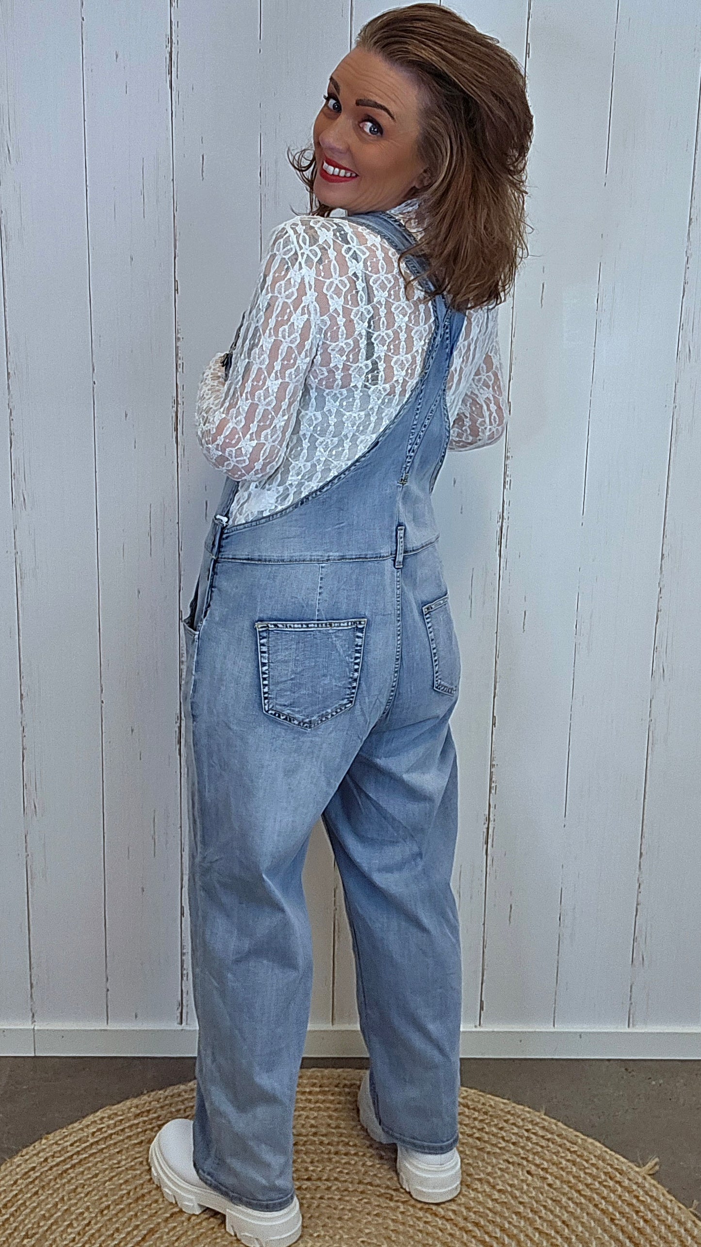 Jannike snekkerbukse  denim