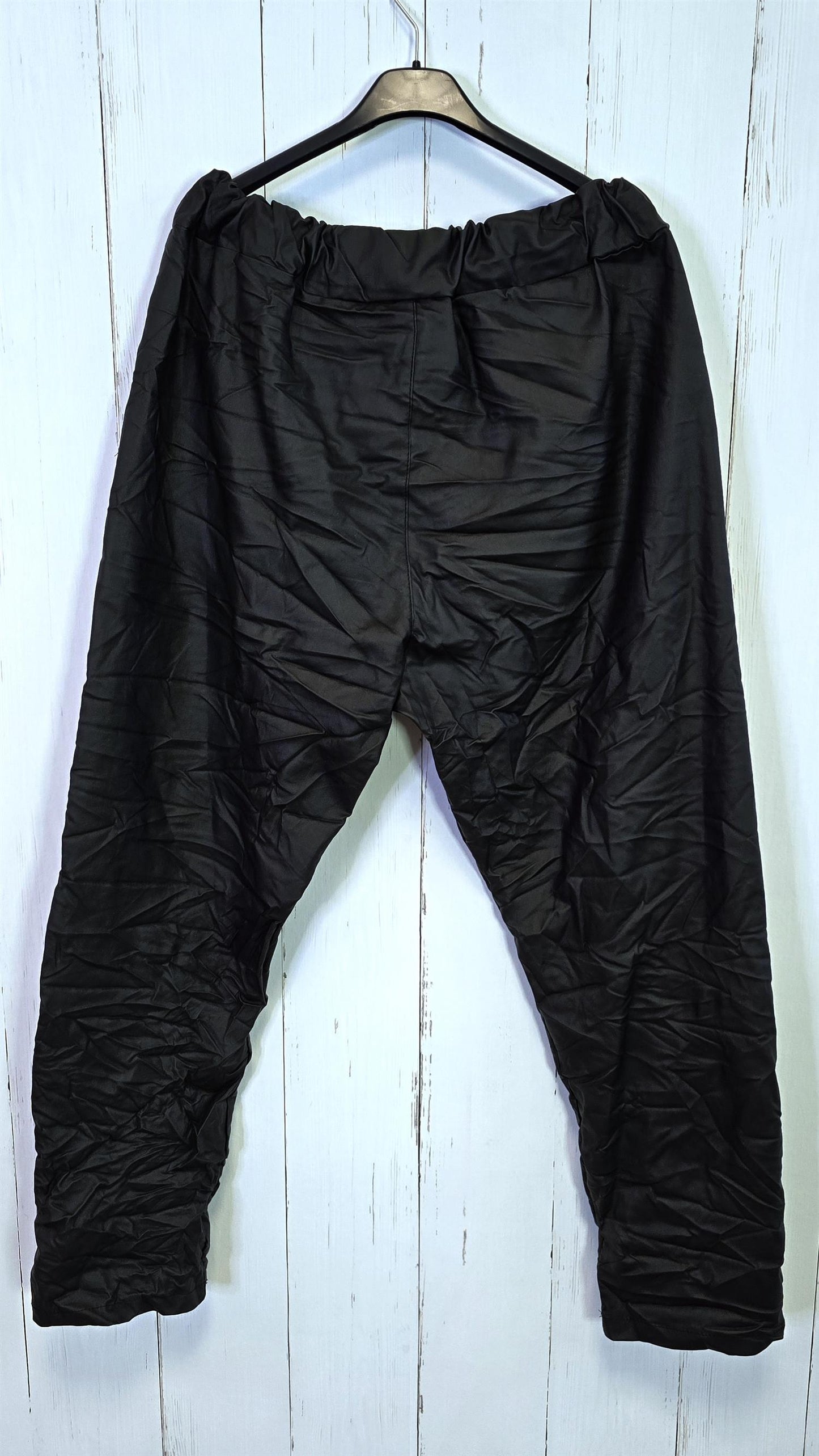 Nora skinnlookbukse svart