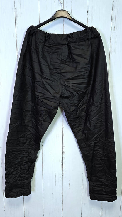 Nora skinnlookbukse svart