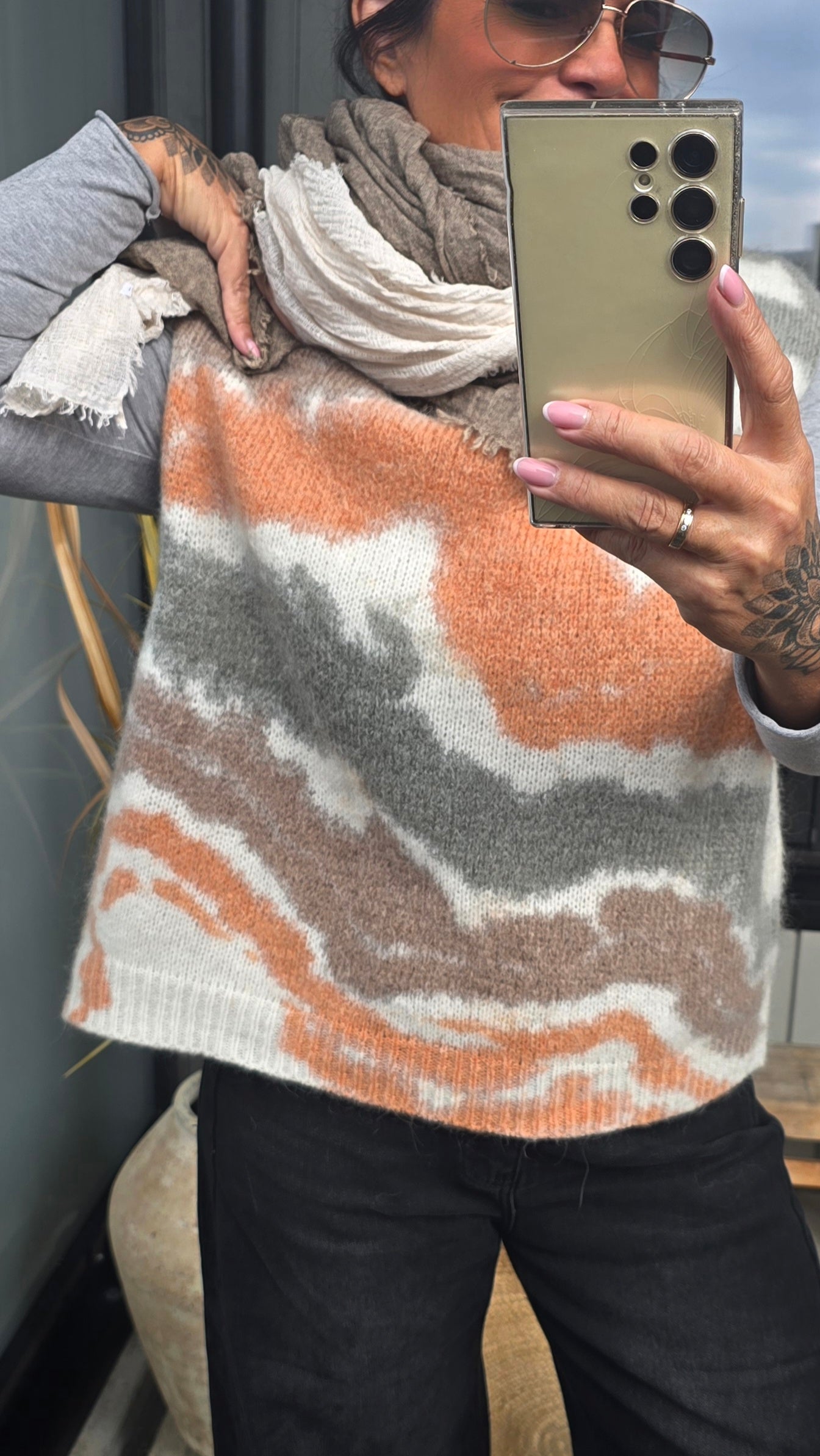 Amina strikket vest