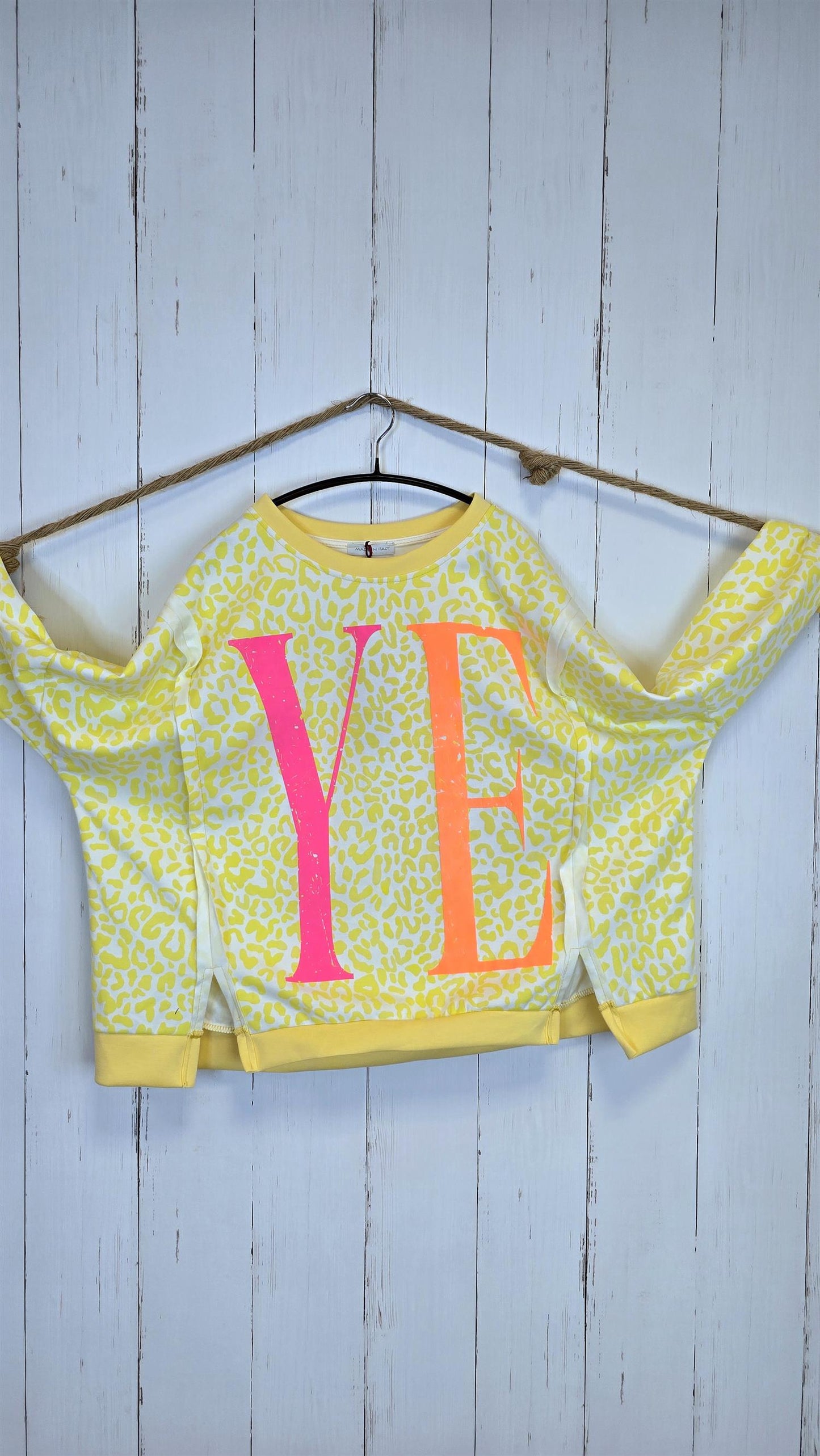 Ronja leo genser gul