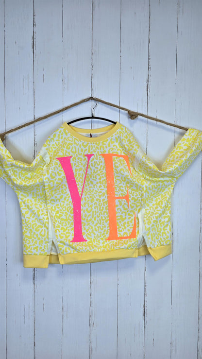 Ronja leo genser gul