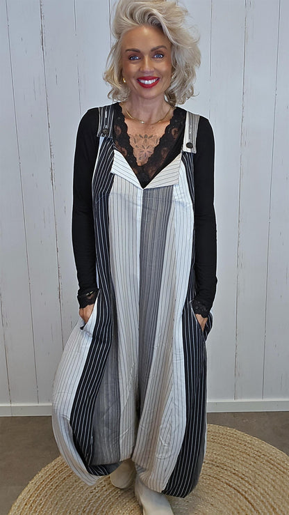 Rosy jumpsuit striper
