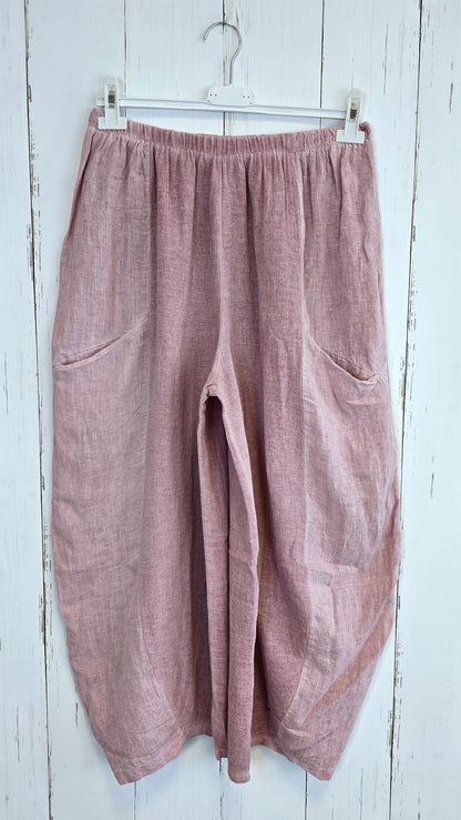 Becky baggy bukse rosa