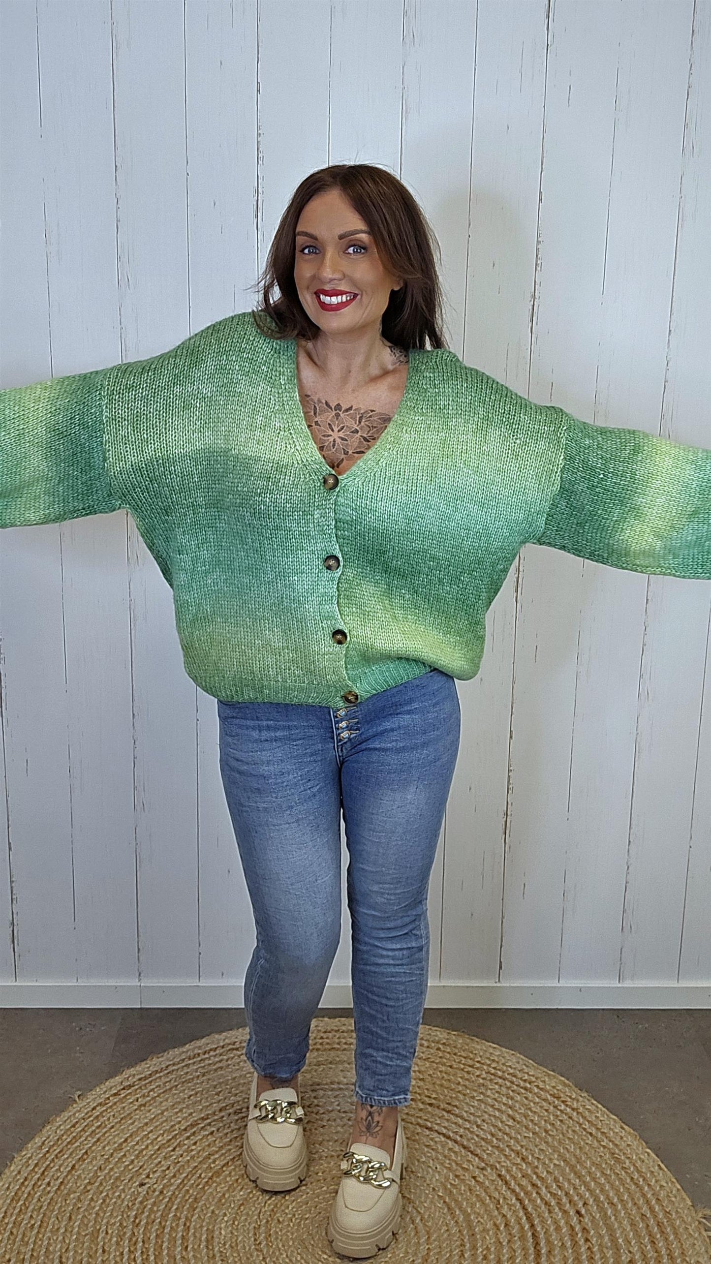 Melody cardigan grønn