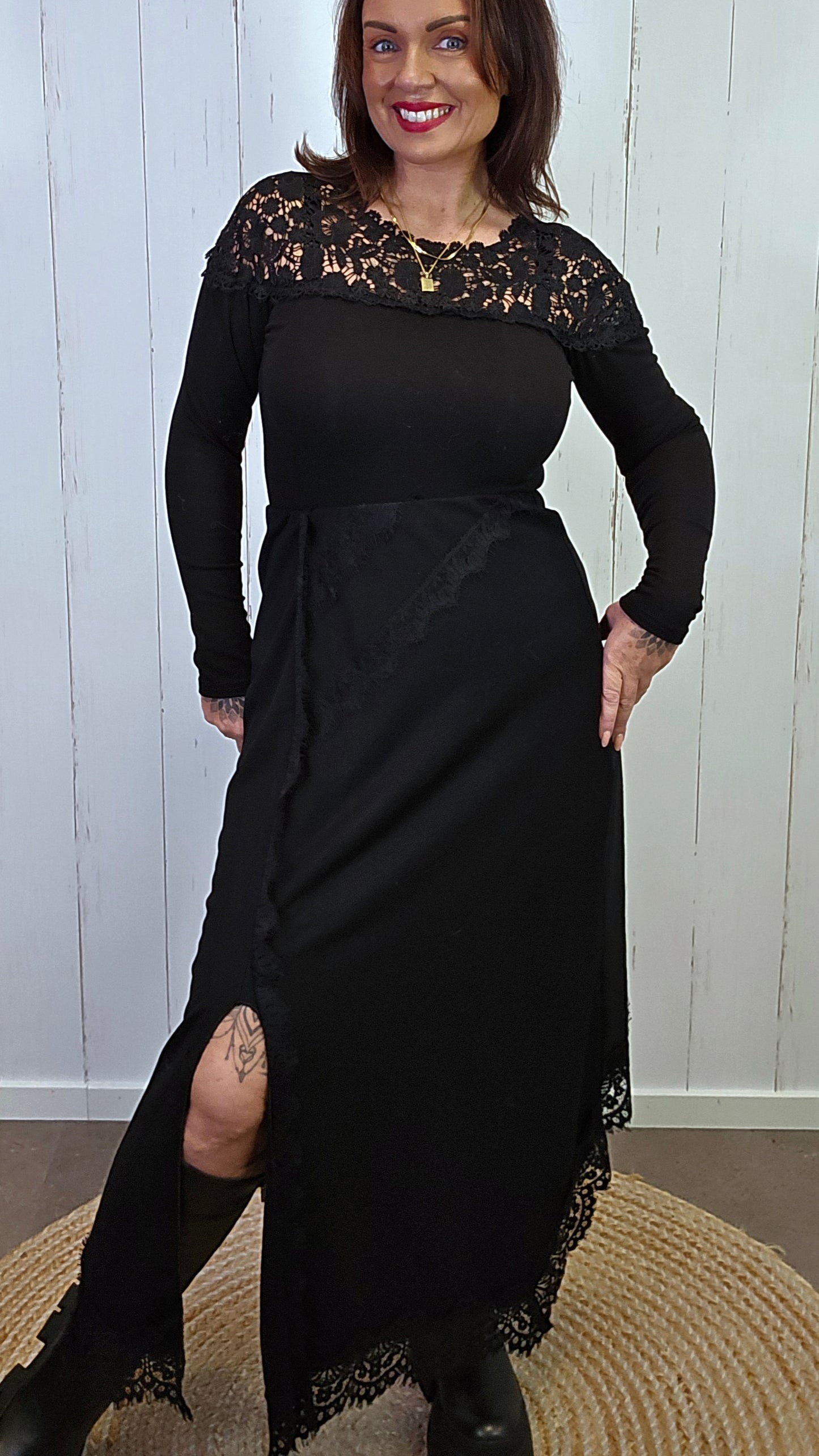 Lina Blondeskjørt Sort