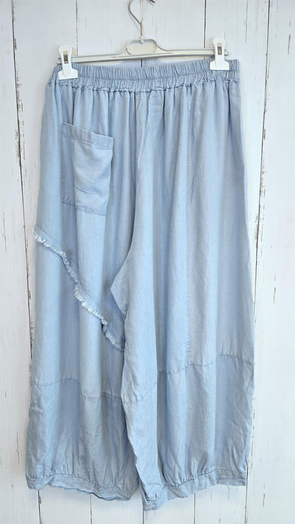 Molly bukse lys denim