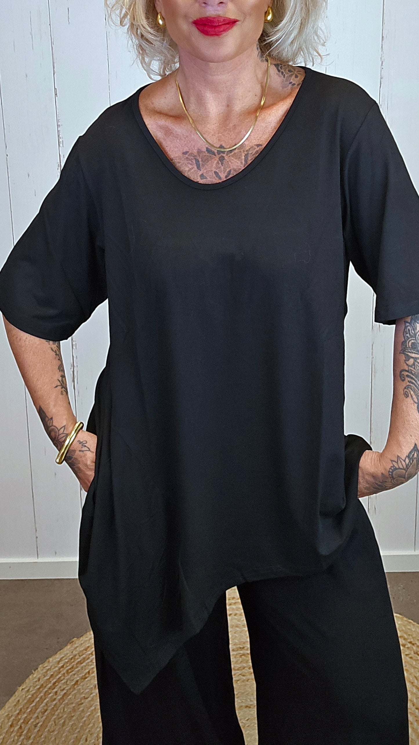 Maya topp svart