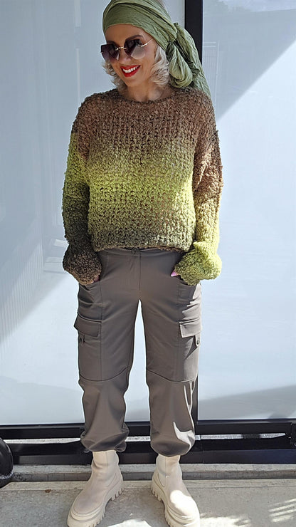 Jannes pants technical jersey army