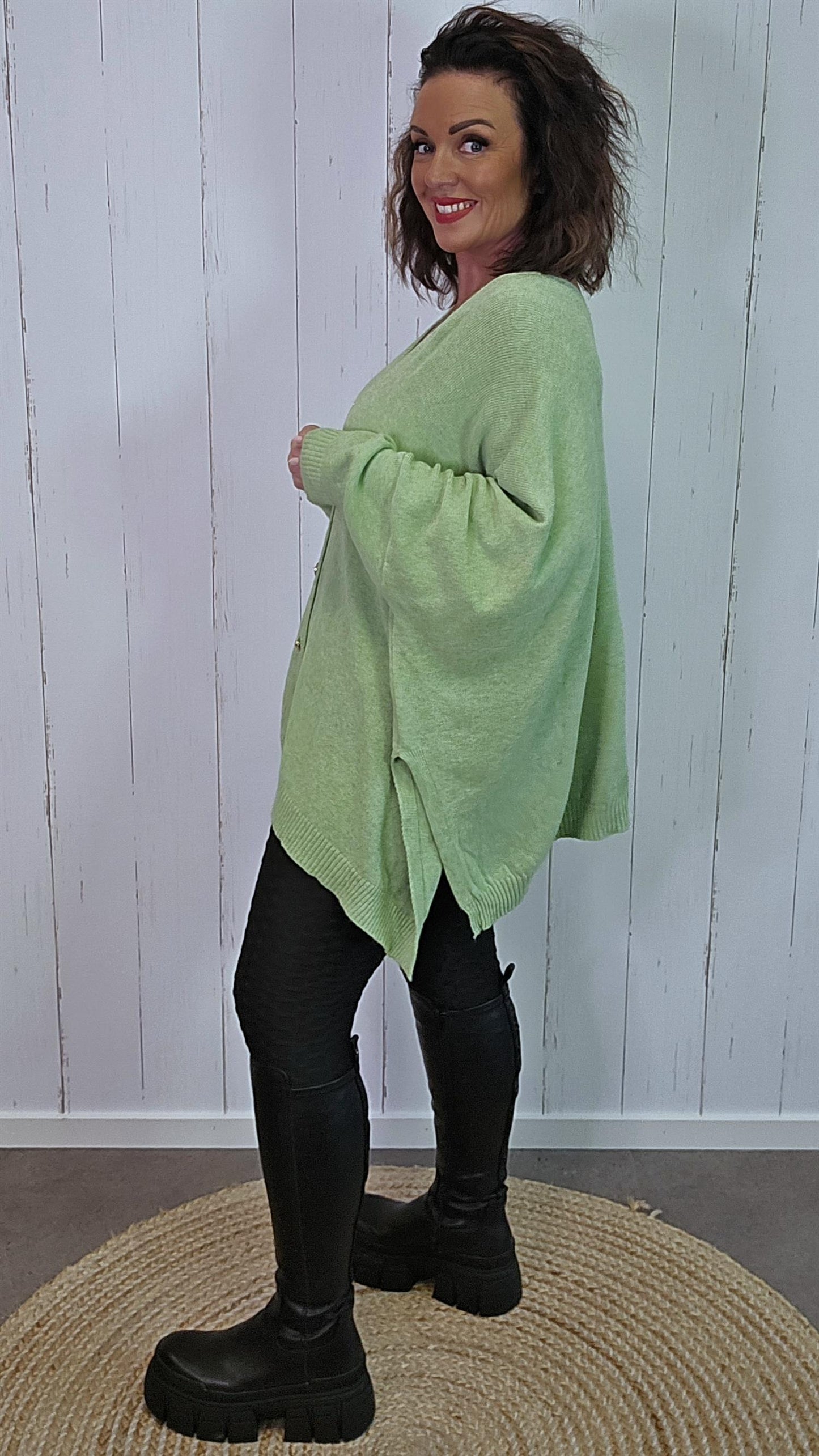 Enya cardigan grønn