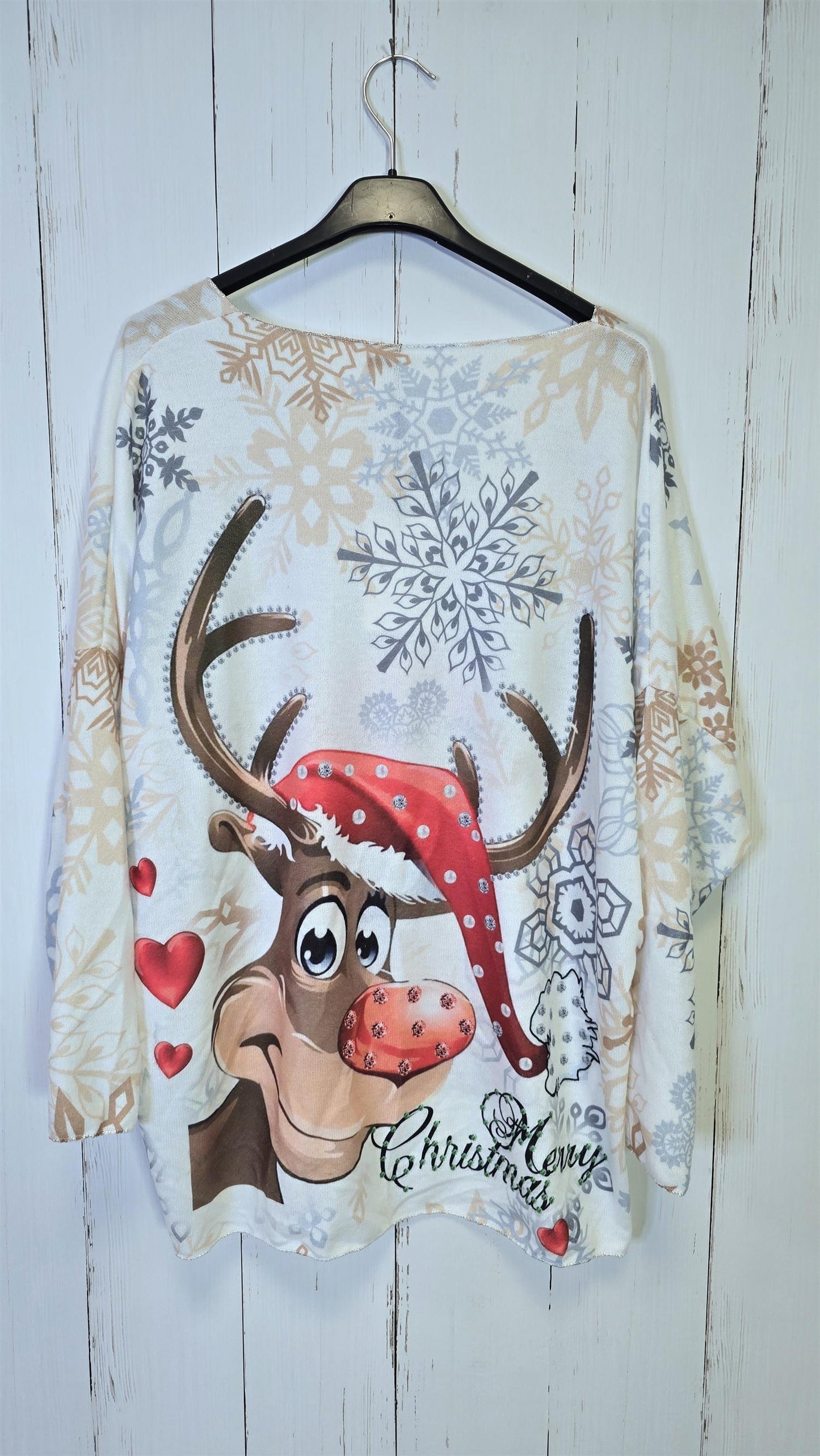 Reinsdyr Julegenser Hvit