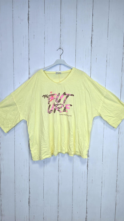 Future oversized topp gul