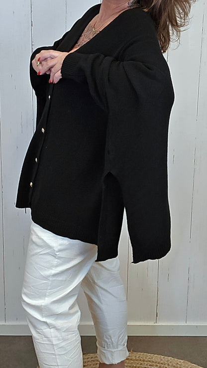 Enya cardigan svart