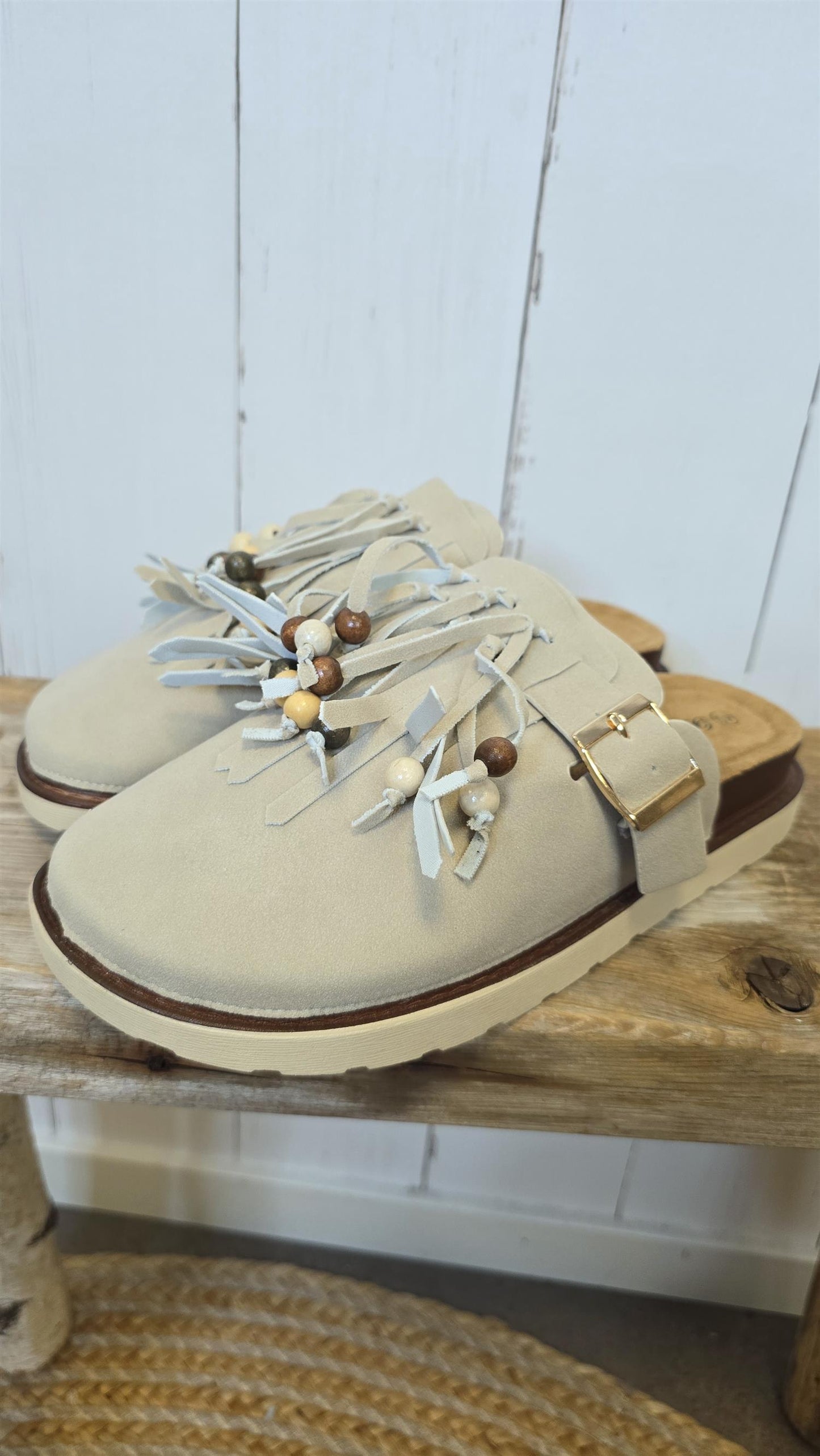 Maya sandaler Beige